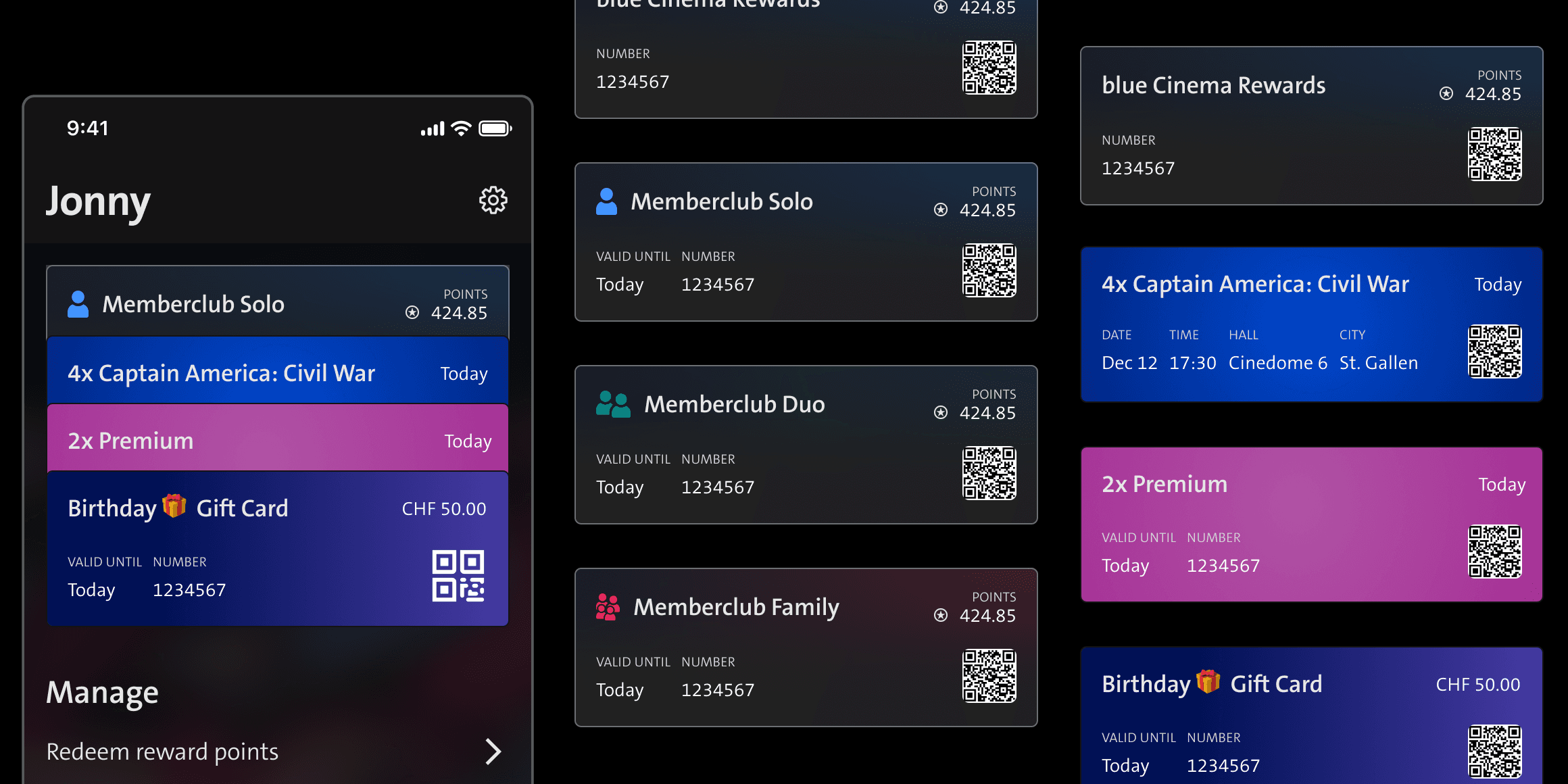 Account and Wallet 